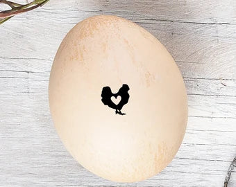 Chicken Heart Mini Egg Stamp