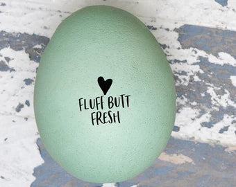 Fluff Butt Fresh Mini Egg Stamp